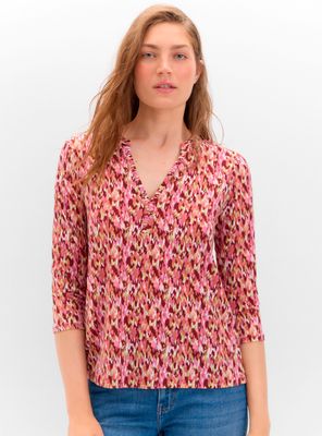 Polera Básico con Cuello Mao