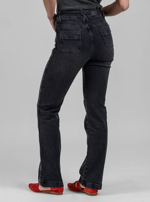 Imagen 2 del producto Jeans Recto Tiro Alto Anastasia Marengo