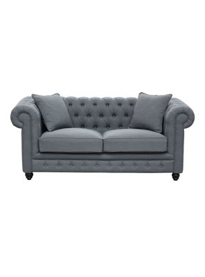 Imagen 2 del producto Sofá Capitone Antonia Lino 2 Cuerpos