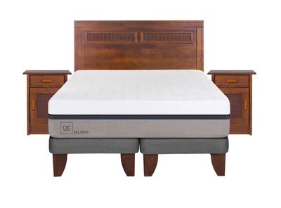 Imagen 2 del producto Cama Europea Balance King BD + Set Muebles Milán