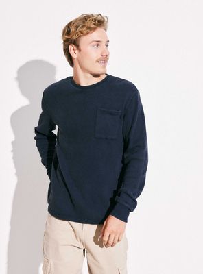 Polera Manga Larga Acid Wash
