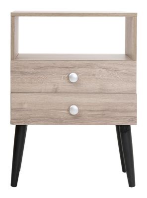 Velador Malaga 2 Cajones