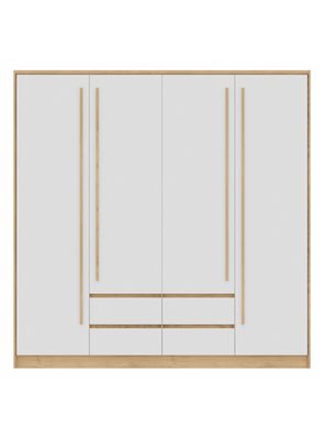 Imagen 1 del producto Clóset Astor 4 Puertas 4 Cajones