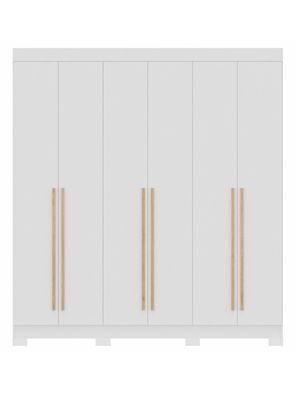 Clóset Opus 6 Puertas 2 Cajones Blanco