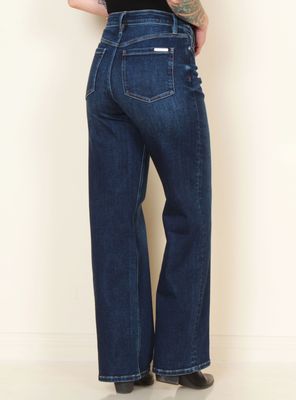 Imagen 2 del producto Jeans Recto Tiro Alto 1 Botón