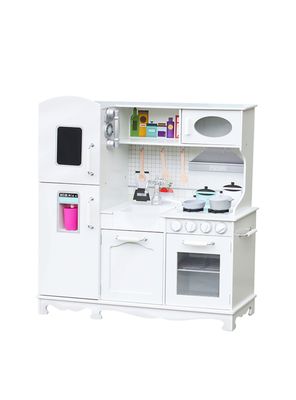 Juguete Mini Hogar Cocina Full Kitchen Blanca Kidscool