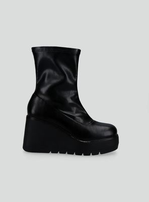 Botín Ajustado Plataforma Mujer