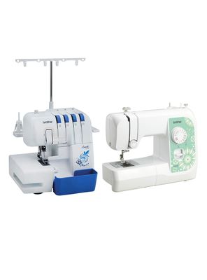 Combo Brother Overlock 3534D + Máquina De Coser JS2135