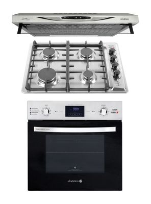 Kit Empotrable Horno CA610EIN + Encimera CEG-4650IN + Campana CA-610EIN