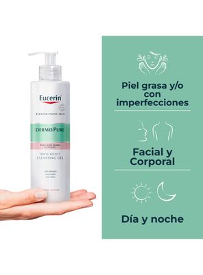 Imagen 2 del producto Dermopure Triple Effect Gel Limpiador 400 ml