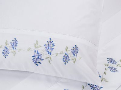 Imagen 2 del producto Sábanas Nina Herrera Súper King 220 Hilos Enredadera Uva