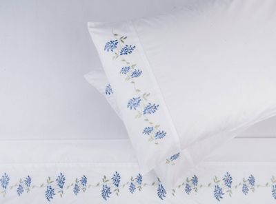 Sábanas Nina Herrera Súper King 220 Hilos Enredadera Uva