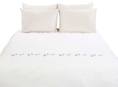 Funda Nina Herrera de Plumón Enredadera Uva King Plazas