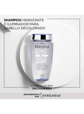 Imagen 2 del producto Set Reparación Cabello Rubio o Decolorado Blond Absolu Shampoo 250ml + Acondicionador 250ml + Serum Cicaplasme 150ml Kérastase