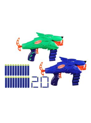 Lanzador de Dardos Wild Wolfpack 20 Dardos