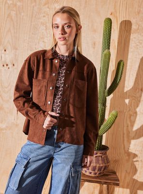 Chaqueta Sobrecamisa Tachas