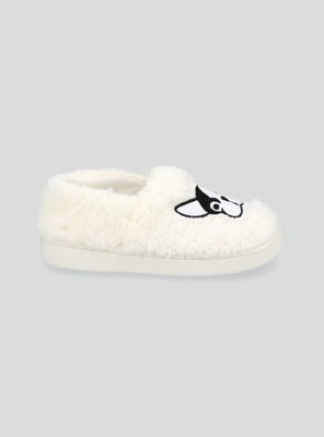 Pantufla Aplicación Bordado