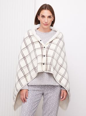 Bata Escocés Coral Fleece