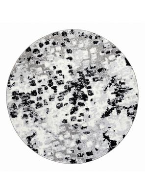 Alfombra 160 x 160 cm Florida Gris