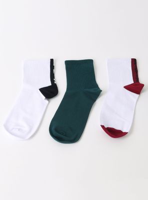 Tripack Calcetín Print Largo Medio