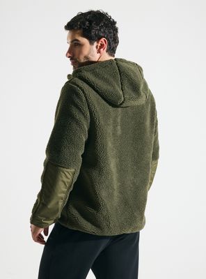 Imagen 2 del producto Polerón Sherpa Detalle en Mangas