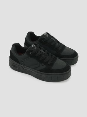 Imagen 2 del producto Zapatilla Escolar Niña con Plataforma y Cierre Cordón