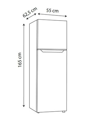 Imagen 2 del producto Refrigerador Top Mount No Frost 243 Litros RNF-250SI