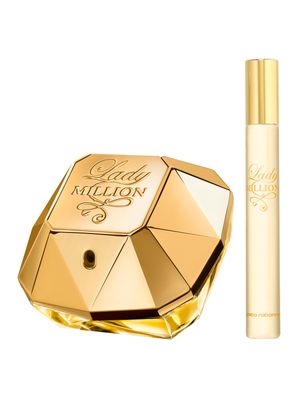 Set Perfume Lady Million EDP Mujer 50 ml + Megaspritzer 10 ml Rabanne