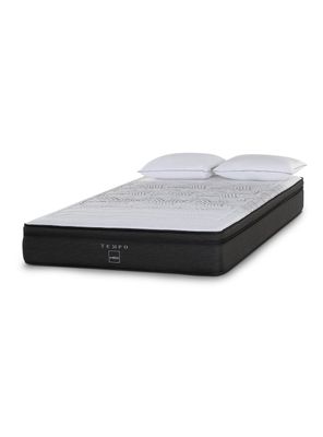 Colchón Tempo 2 Plazas x200 cm Almohadas Extra Active Fiber