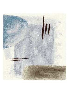 Alfombra Kandinsky 160x235 cm Gris