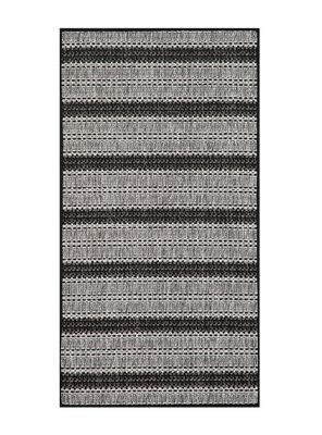 Bajada de Cama Lowers 67x120 cm D1 Negro