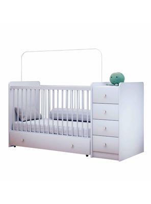 Cuna+Comoda+Cajone Topbaby B
