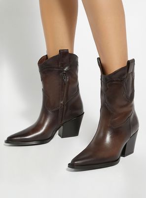 Bota Cuero Ponty Mujer