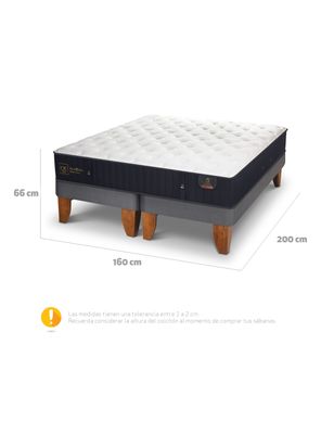 Imagen 2 del producto Cama Europea Premium Queen Base Dividida