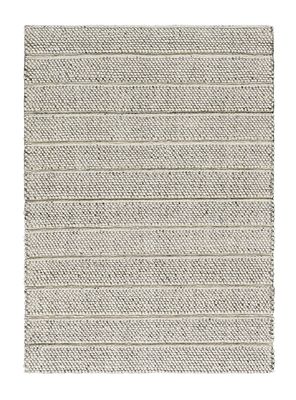 Alfombra Lana Lines 160x235 cm Crema