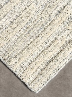 Imagen 2 del producto Alfombra Relief 170x240 cm Ivory