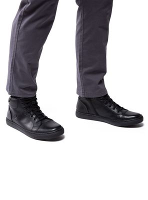 Zapato Escolar con Caña Cuero Villareal 35515Hombre