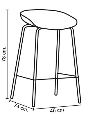 Imagen 2 del producto Piso Bar Fierro Dora Decora