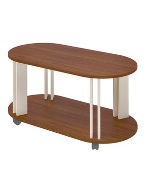 Mesa de Centro Mundi Ovalada 45x91 cm