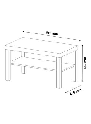 Imagen 2 del producto Mesa de Centro UP 45x80 cm