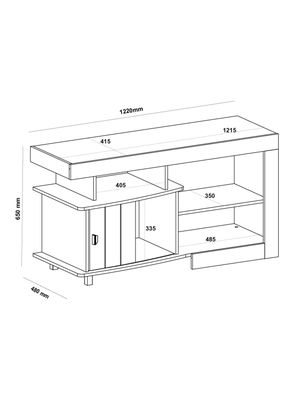 Imagen 2 del producto Rack TV 50"" Royal 1 Puerta