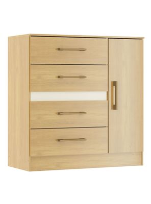 Cómoda 4 Cajones 1 Puerta