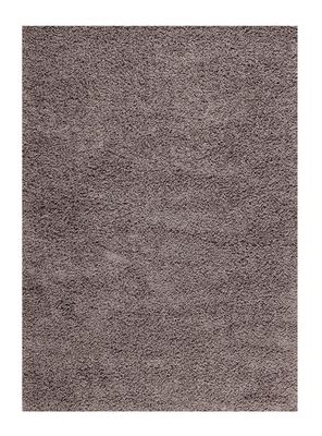 Alfombra 133 x 180 cm Shaggy Basic Gris