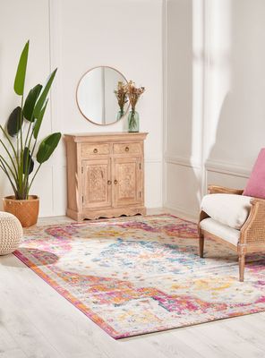 Imagen 2 del producto Alfombra 160 x 230 cm Romantic Crema