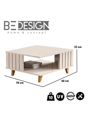 Imagen 2 del producto Mesa de Centro Acaí 60x70 cm Perla