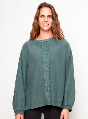Sweater Noir Orgánico Detalle Color