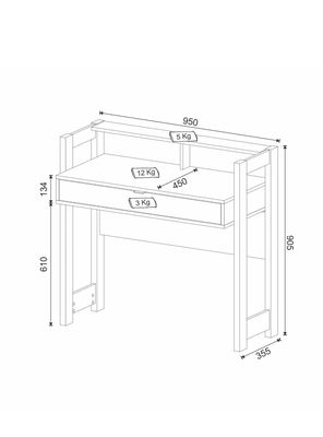 Imagen 2 del producto Escritorio Minimalista AZ1007