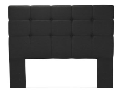 Respaldo Issey Grafito Capitoné 2 Plazas