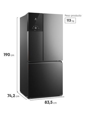 Imagen 2 del producto Refrigerador Bottom Freezer No Frost 590 Litros IM8B Multidoor