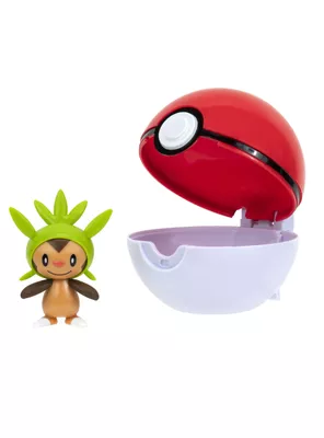 Imagen 1 del producto Figura de Acción Chespin Pokebola